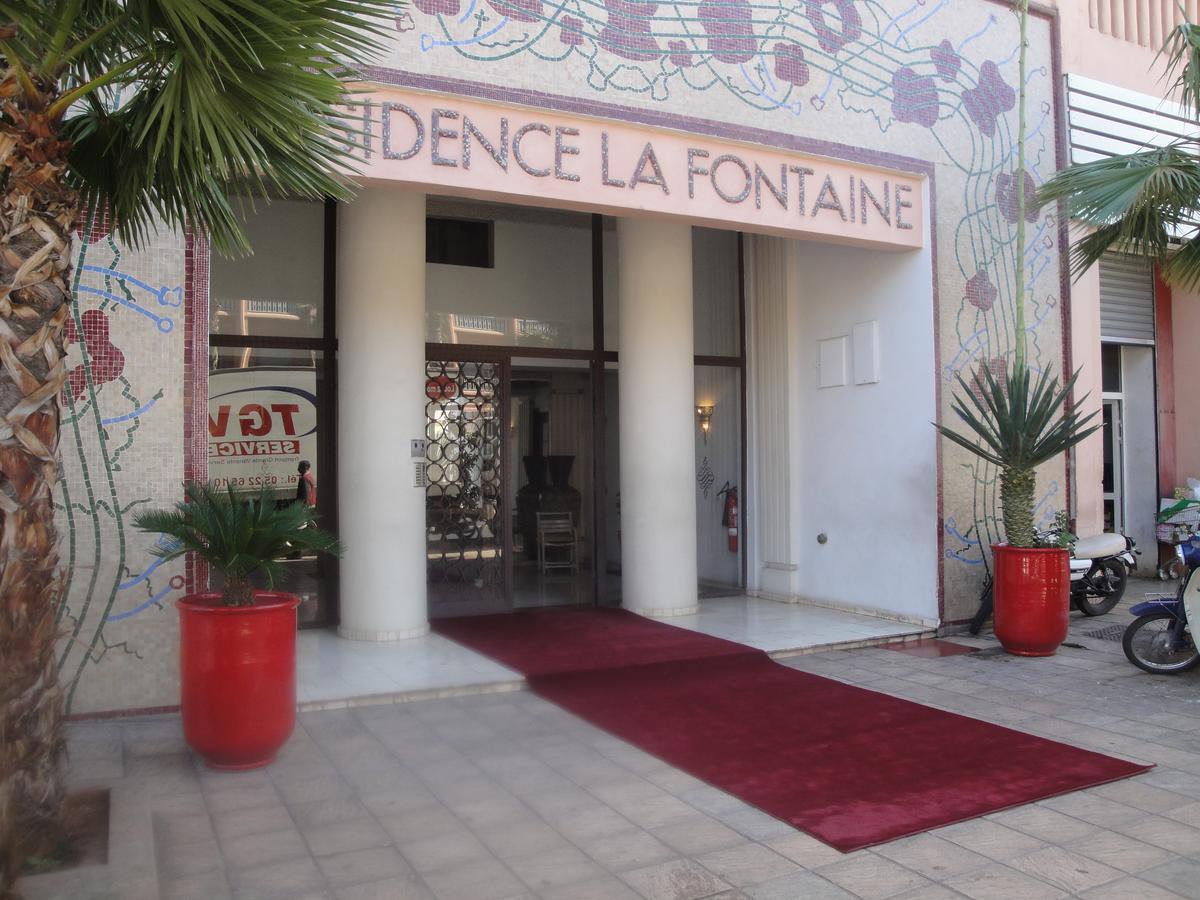Apartament La Fontaine Marrakesz Zewnętrze zdjęcie